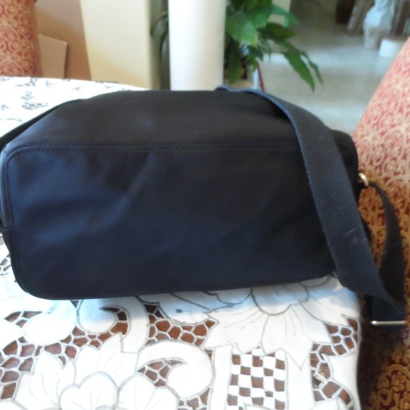 Kate Spade NY Black Nylon Backpack W/Beige Leather Trim main image 4